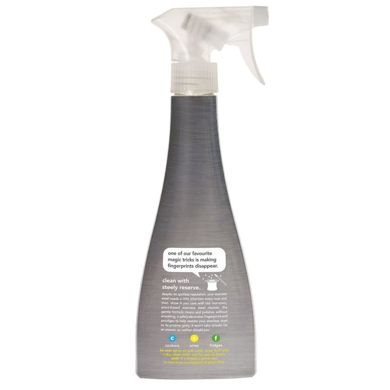 Method Stainless Steel Cleaner & Polish Spray, Cleans & Shines Appliances, No Streaks - 354 ml - Image 2